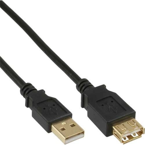 InLine Kabel USB 2.0 - pozłacane styki -1 m 34610S