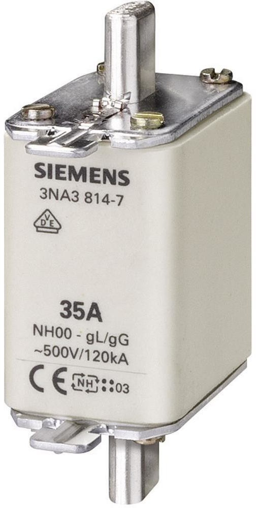 Grene Siemens NH 500 V rozmiar 00 35 A