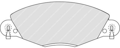 FERODO FEDERAL-MOGUL)) FDB1412