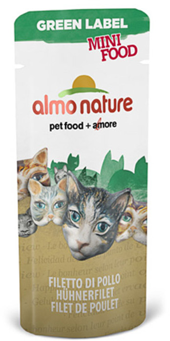 Almo Nature Green Label Mini Food Filet saszetka tuńczyka 3g