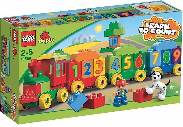 LEGO Duplo Pociąg z cyferkami 10558