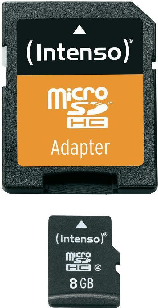 Intenso MicroSDHC Class 4 8GB (3403460)