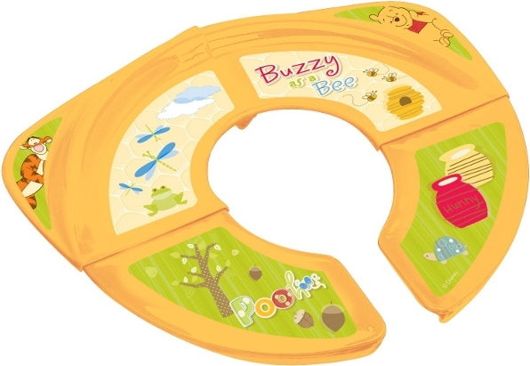 OKT Żółta Składana nakładka sedesowa Winnie the Pooh