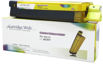 Cartridge Web CW-OM851YN zamiennik OKI 44059165