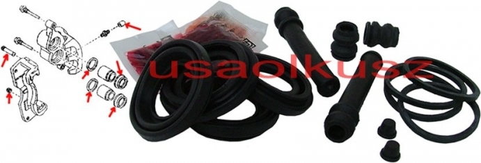 ROZNI Zestaw naprawczy przednich zacisków Mazda MPV