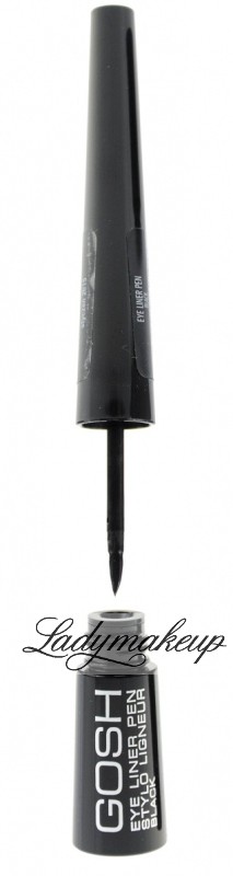 Gosh Ey Liner Pen - Tusz do kresek-3 BLACK GS54420