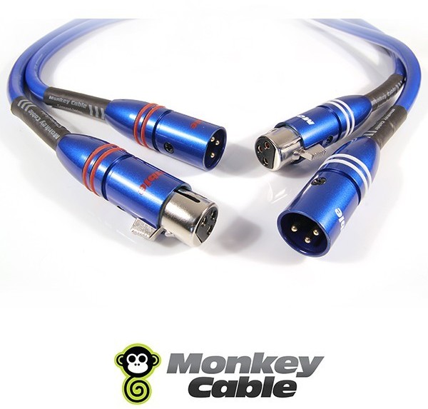 Monkey Cable Kabel audio 2XLR - 2XLR MonkeyCable Concept MCTXLR0 - 0.6m MCTXLR0
