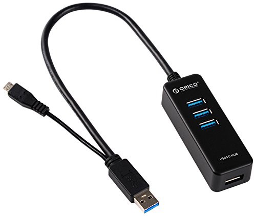 ORICO h4019-U3 USB Hub, 4 ports, czarna ORICO-H4019-U3