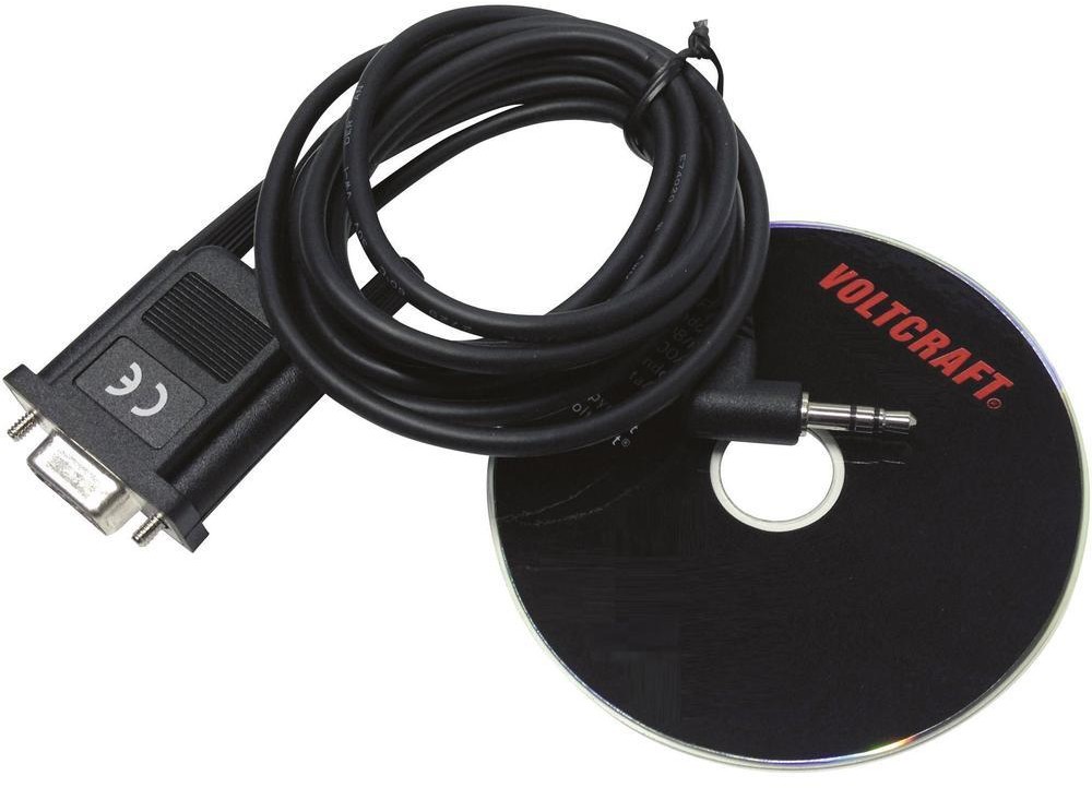 VOLTCRAFT Opgrogramowanie kabel RS232 (100365)