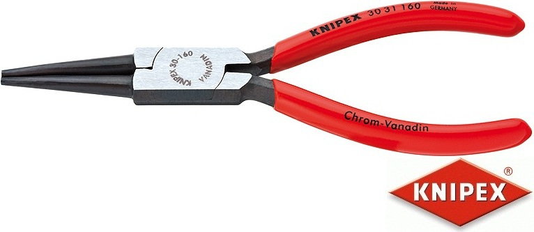 Knipex szczypce płaskie wydłużone, PCW (30 31 160)