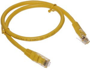 ABCVISION PATCHCORD RJ45/6/0.5-YELLOW 0.5 m