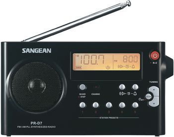 Sangean PR-D7 czarne