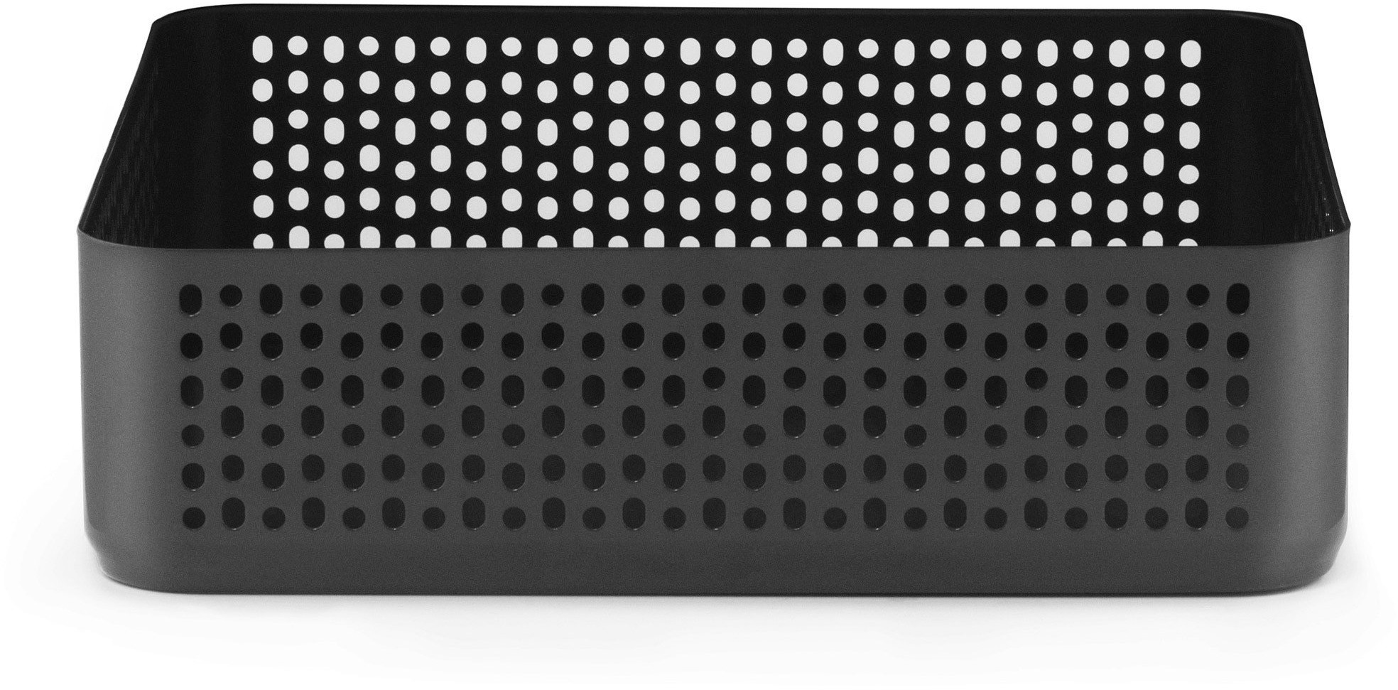 Normann Copenhagen Pojemnik na akcesoria Nic Nac kwadratowy duży czarny 373032