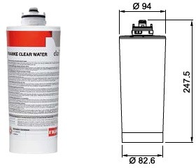 FRANKE Wkład filtrujący Studio SP Filter cartridge Clear Water