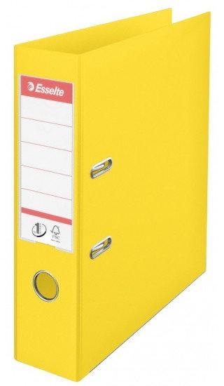 Esselte segregator VIVIDA No. 1 Power A4/75mm żółty 624070