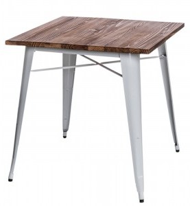 D2.Design Stół Paris Wood biały sosna 73011