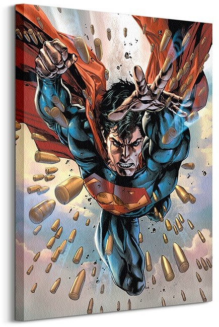 Pyramid Posters Superman (75th) - Obraz na płótnie WDC99369