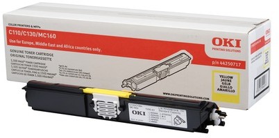 OKI Toner OKI C110 C130N MC160N Yellow 1,5k) 44250717 44250717