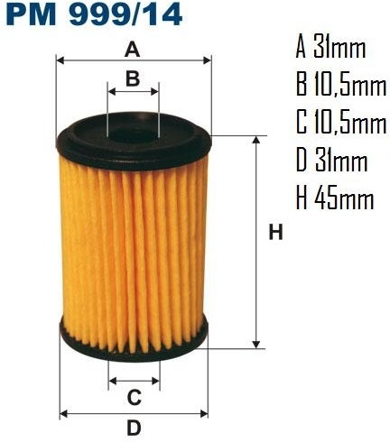 FILTRON PM 999/14 Samochodowe instalacje gazowe