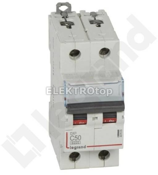 Legrand 407805 WYŁ. NADPRĄDOWY S302 DX3 6000A C50 2P