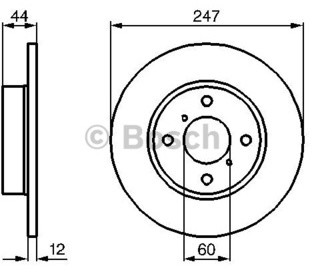 BOSCH (Automotive Aftermarket) 0 986 479 B45