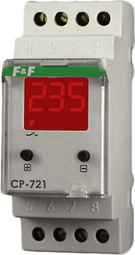F&F Przekaźnik napięciowy programowalny CP-721
