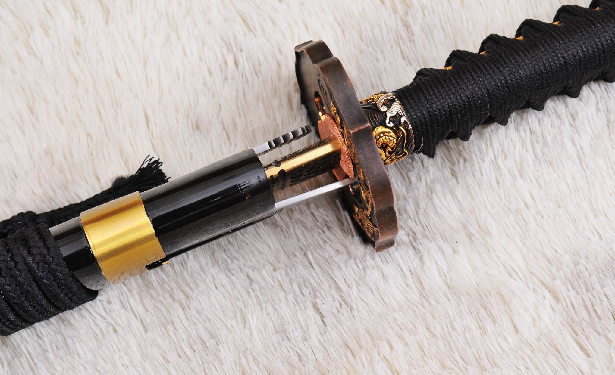 KUŹNIA MIECZY SAMURAJSKICH (R797) KUŹNIA MIECZY SAMURAJSKICH MIECZ SAMURAJSKI WAKIZASHI SHIHOZUMI DO TRENINGU, STA