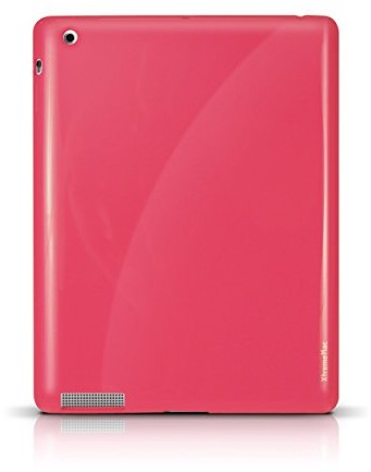 XtremeMac Tuffwrap Shine błyszczące etui ochronne do Apple iPad 2. różowy jeden rozmiar 02350