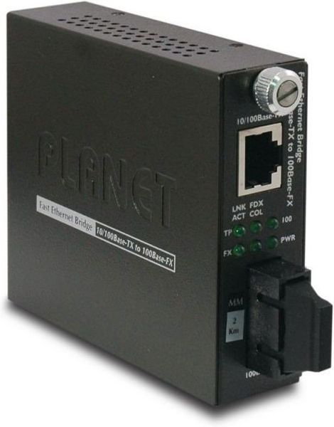Planet ( FST-802 ) Konwerter 10/100BaseTX <=> 100BaseFX / SC / Multi-Mode