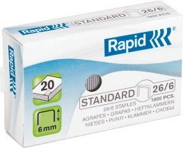 Rapid Zszywki standard 26/6 ES767