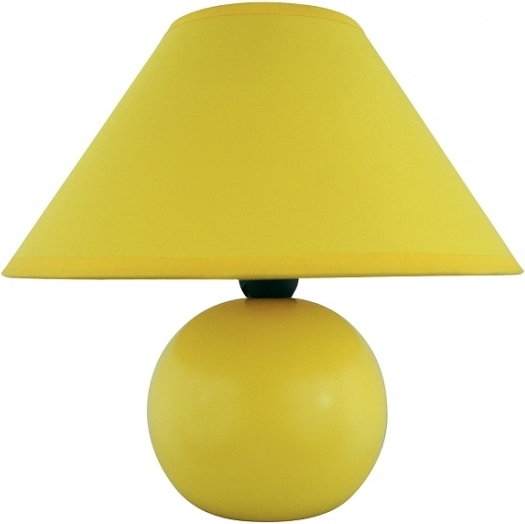 Rabalux nowoczesna Lampa stołowa LAMPKA nocna ARIEL 4905 IP20 Żółty