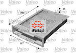 VALEO Filtr kabinowy 715515