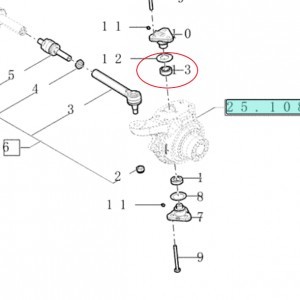 NEW HOLLAND / CASE TULEJA CZOPU 84241615