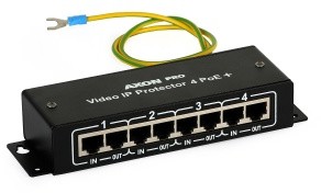 Abcvision OGRANICZNIK PRZEPIĘĆ AXON PRO VIDEO IP 4 POE+ AXON PRO IP 4 POE+