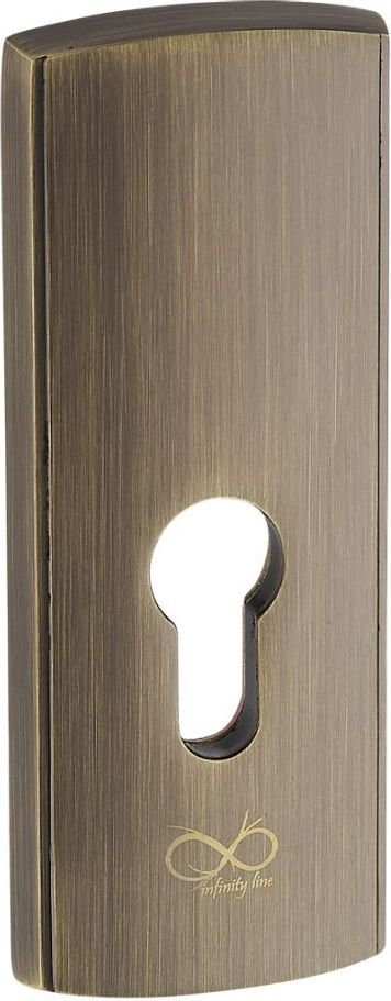 Infinity Line Szyld górny KLAMKI WEJŚCIOWEJ 115mm PATYNA RZP 402
