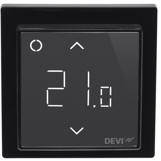 DEVIreg Termostat Smart Wi-Fi czarny 140F1143