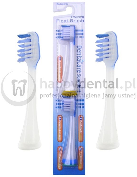 Panasonic DentaCare EW0920 Float-Brush 2 szt. - końcówki wymienne do szczoteczek