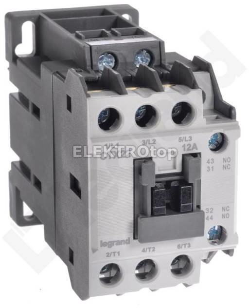 Legrand STYCZNIK CTX3 3P 12A 1NO1NC 24V DC 416091