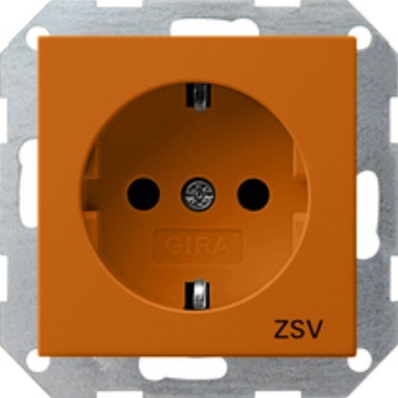 Gira 011 01136034 Gniazdo wtykowe System 55 SCHUKO 16 A 250 V oraz ZSV do z
