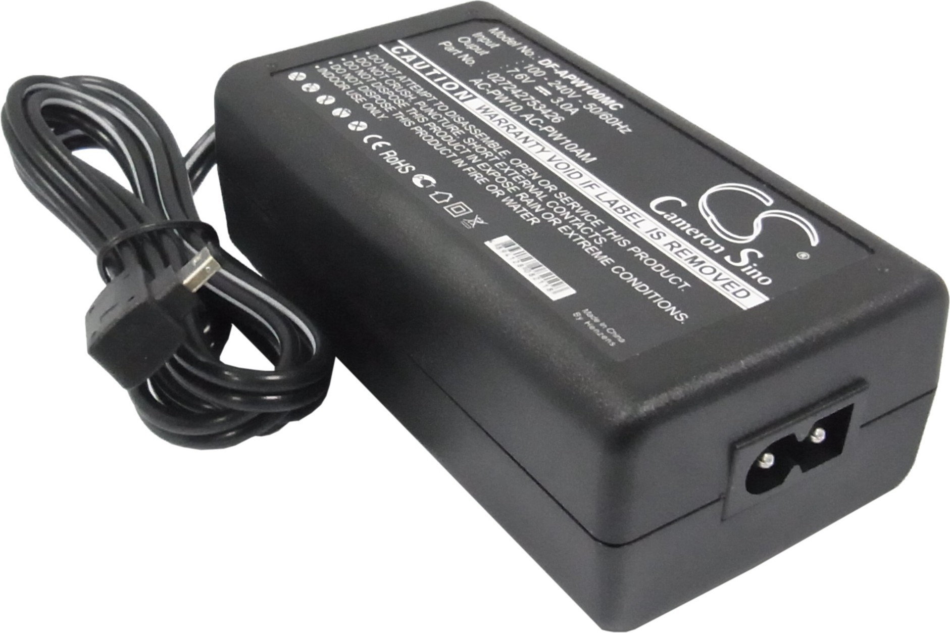 Cameron Sino Sony AC-PW10 zasilacz sieciowy DC7.6V () DF-APW100MC