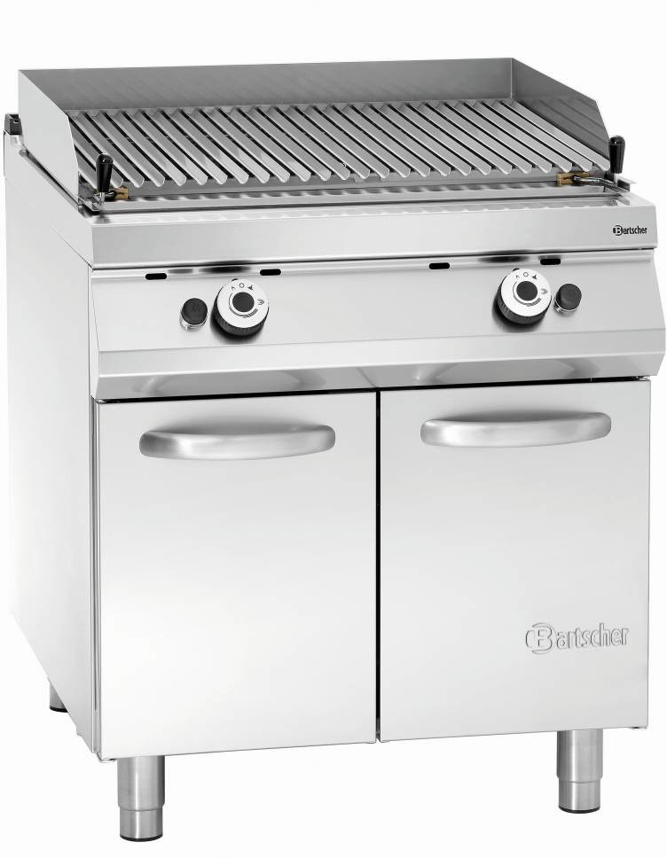 Bartscher Lawa-grill gazowy | PO | 750 x505 mm 2954631