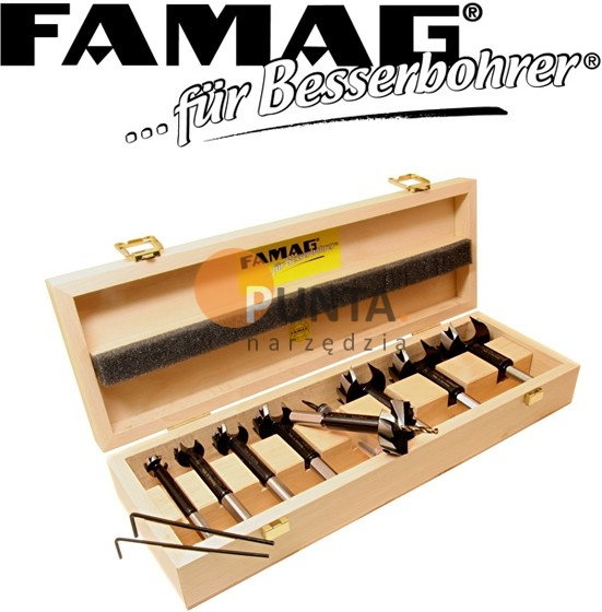 FAMAG Zestaw wierteł BORMAXR z pilotem 8 szt. Symbol 1624.508