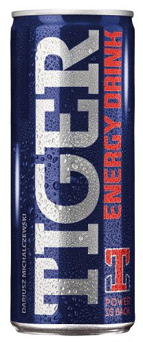 Tymbark Gazowany napój energetyzujący Tiger Energy Drink 250 ml