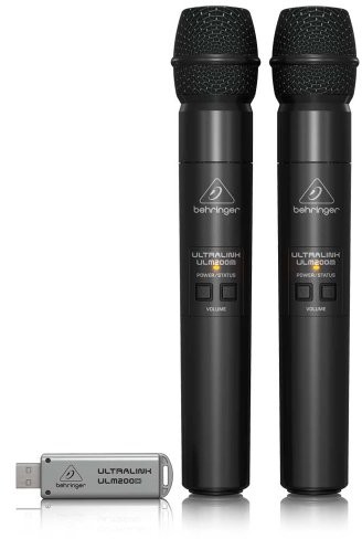 Behringer ULM202USB Digital HP 2.4 GHz Wireless Dual mic z USB receiver ULM202USB