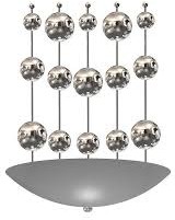 Milagro LIGHT Lampa wisząca PERLA SLVER I 014-perla silver 855