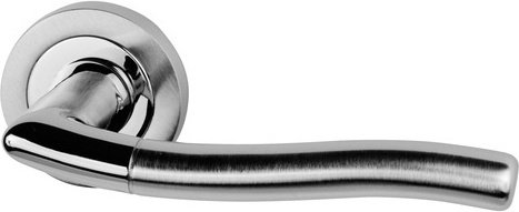VDS Klamka TANGA KOLOR CHROM/CHROM SATYNA 10-1181