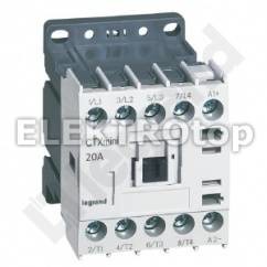 Legrand 417141 STYCZNIK CTX3 MINI 4P 16A 24V DC
