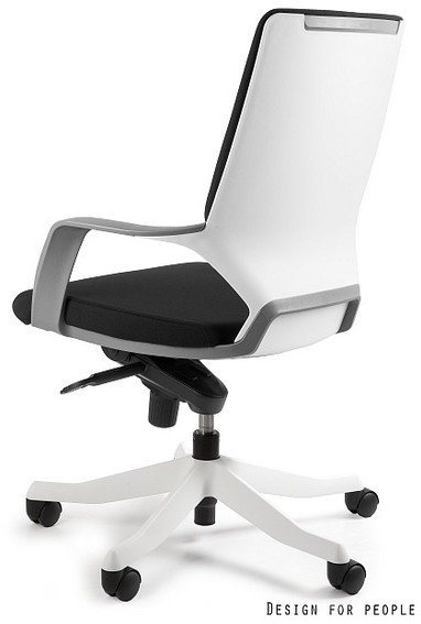 Unique Fotel biurowy APOLLO M biały/czarny (W-908W-BL418)