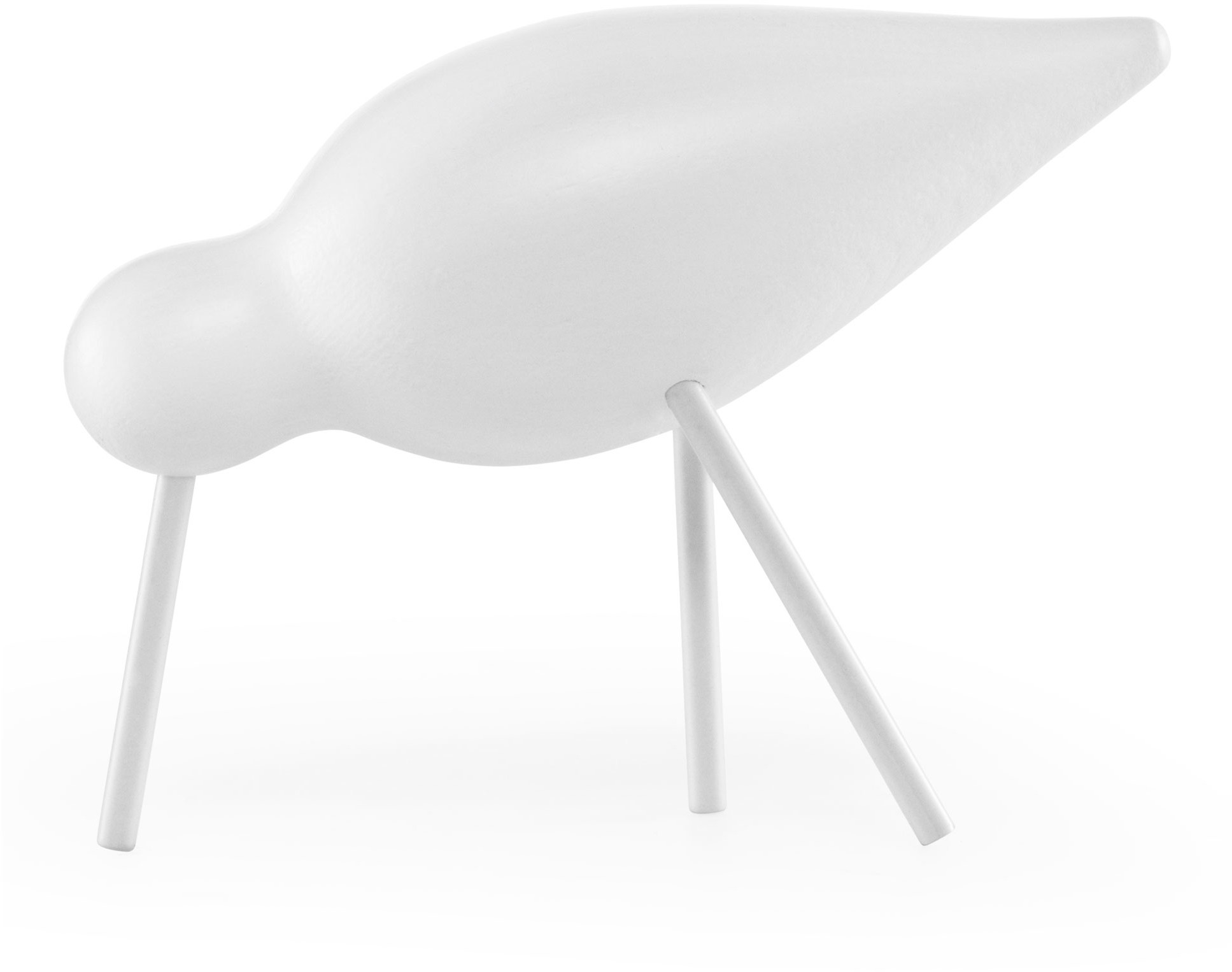 Normann Copenhagen Figurka dekoracyjna Shorebird M cały biały (100167)