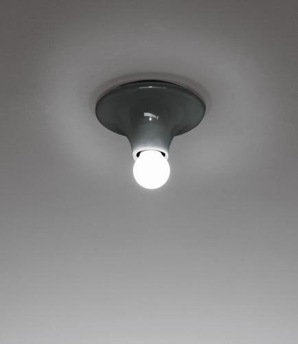 Artemide TETI lampa ścienna, przysufitowa Szary antracyt A048150